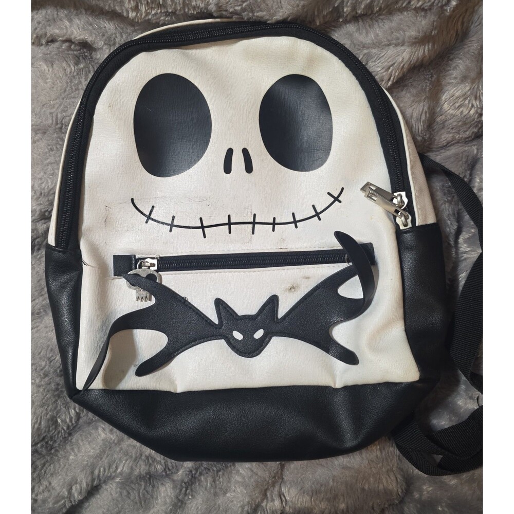 Nightmare Before Christmas Jack Skellington Bat Mini Backpack bookbag purse bag!